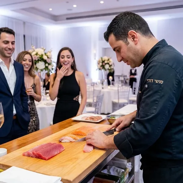 קייטרינג סושי לחתונות מקצועי